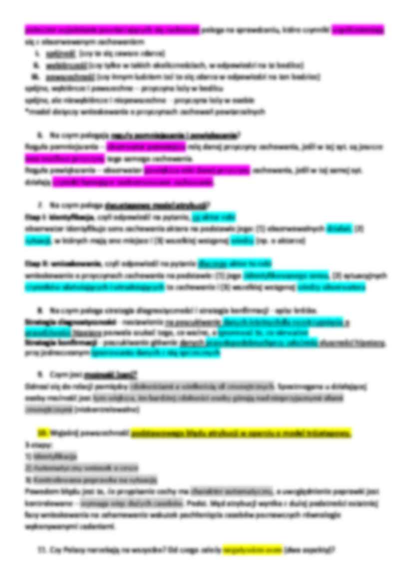 Spostrzeganie pytania i odpowiedzi - strona 2