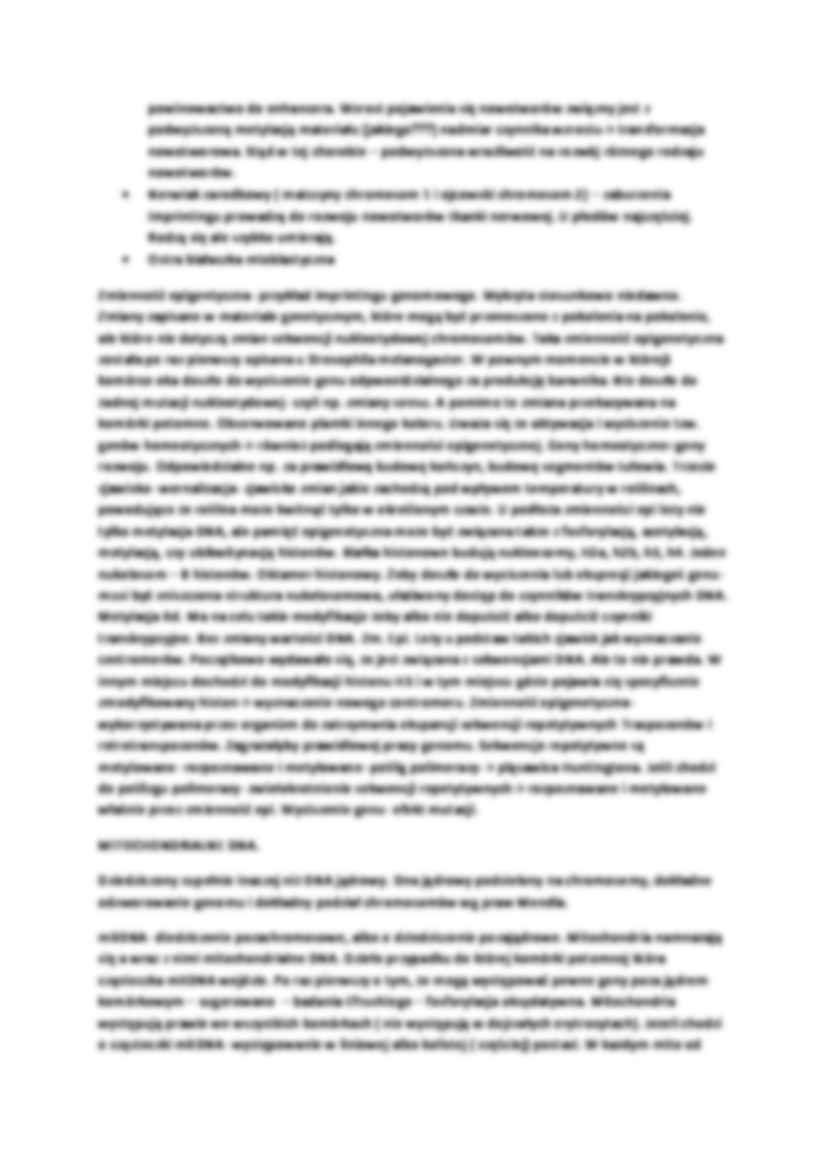 Genetyka - dziedziczenie - strona 3