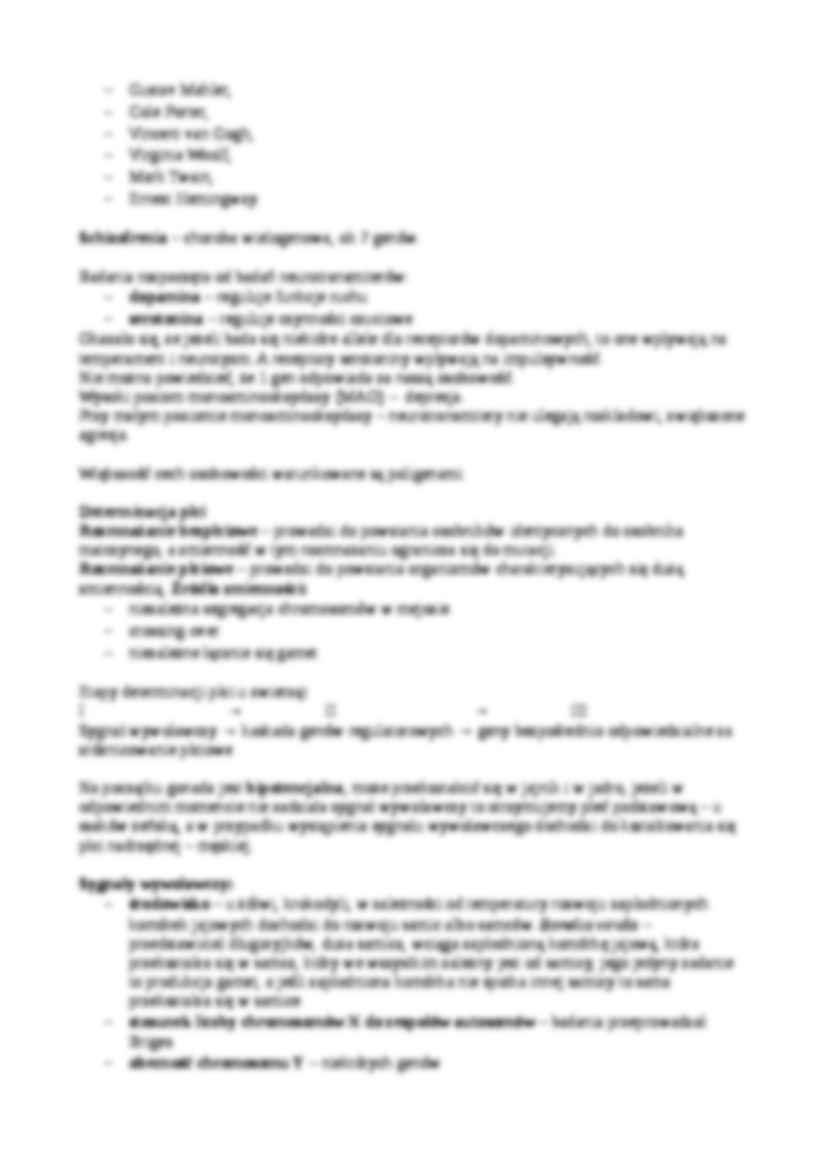 Genetyka - choroby - strona 2