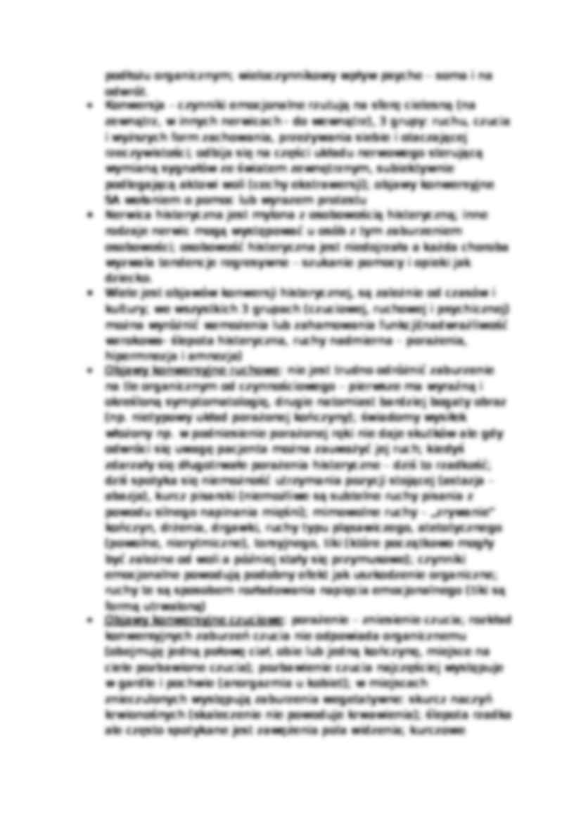 Kępiński - Rodzaje nerwic - strona 3