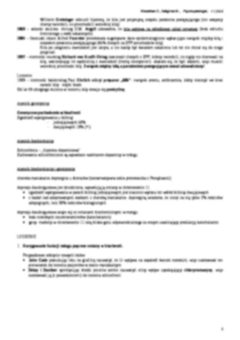 Seligman, sposoby rozumienia nienormalności - strona 2