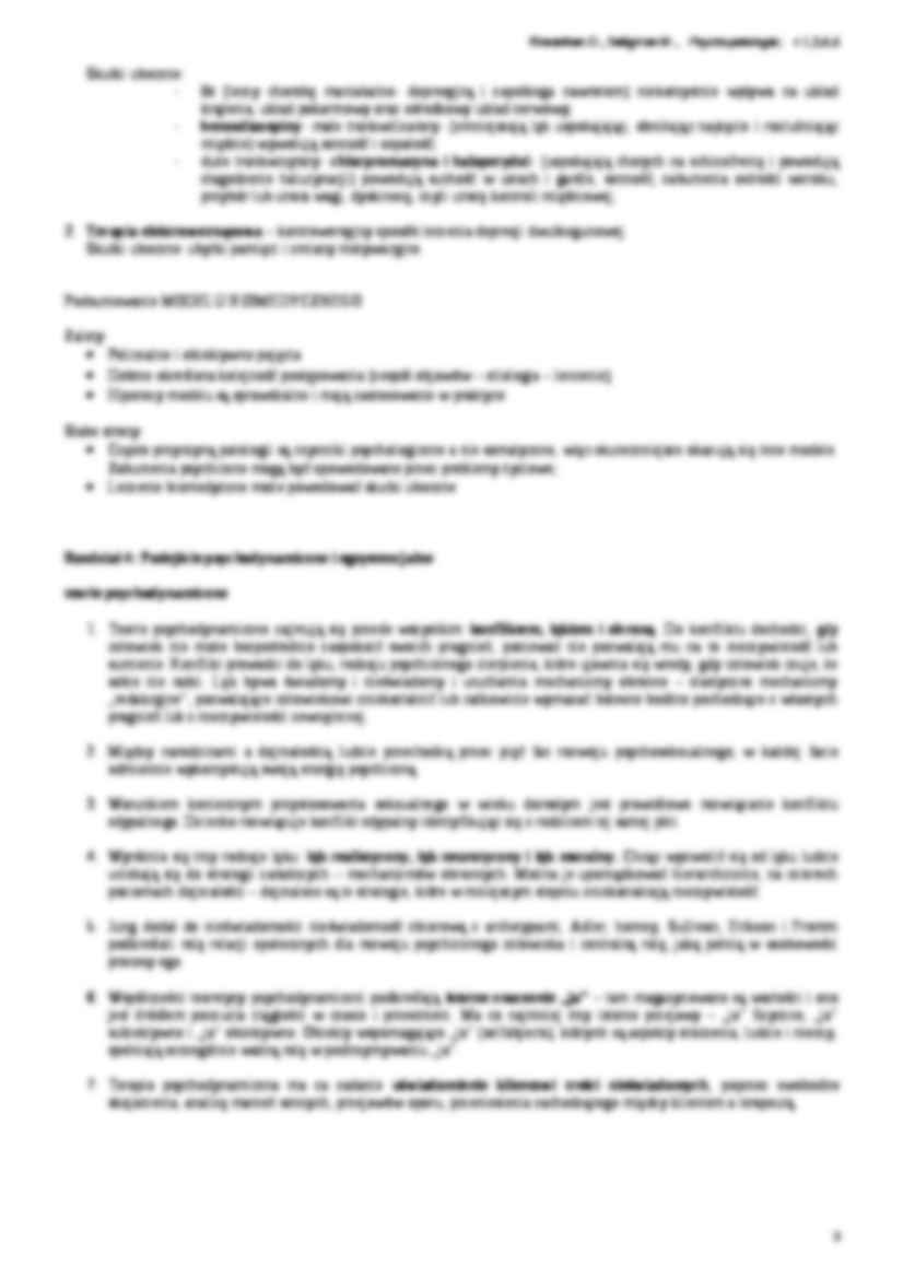 Seligman, sposoby rozumienia nienormalności - strona 3