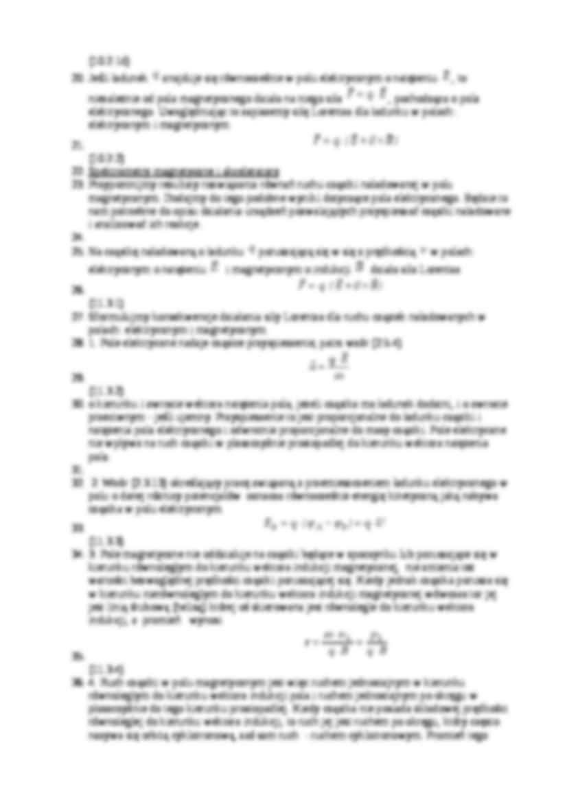 Siła Lorentza i budowa cyklotronu - strona 2