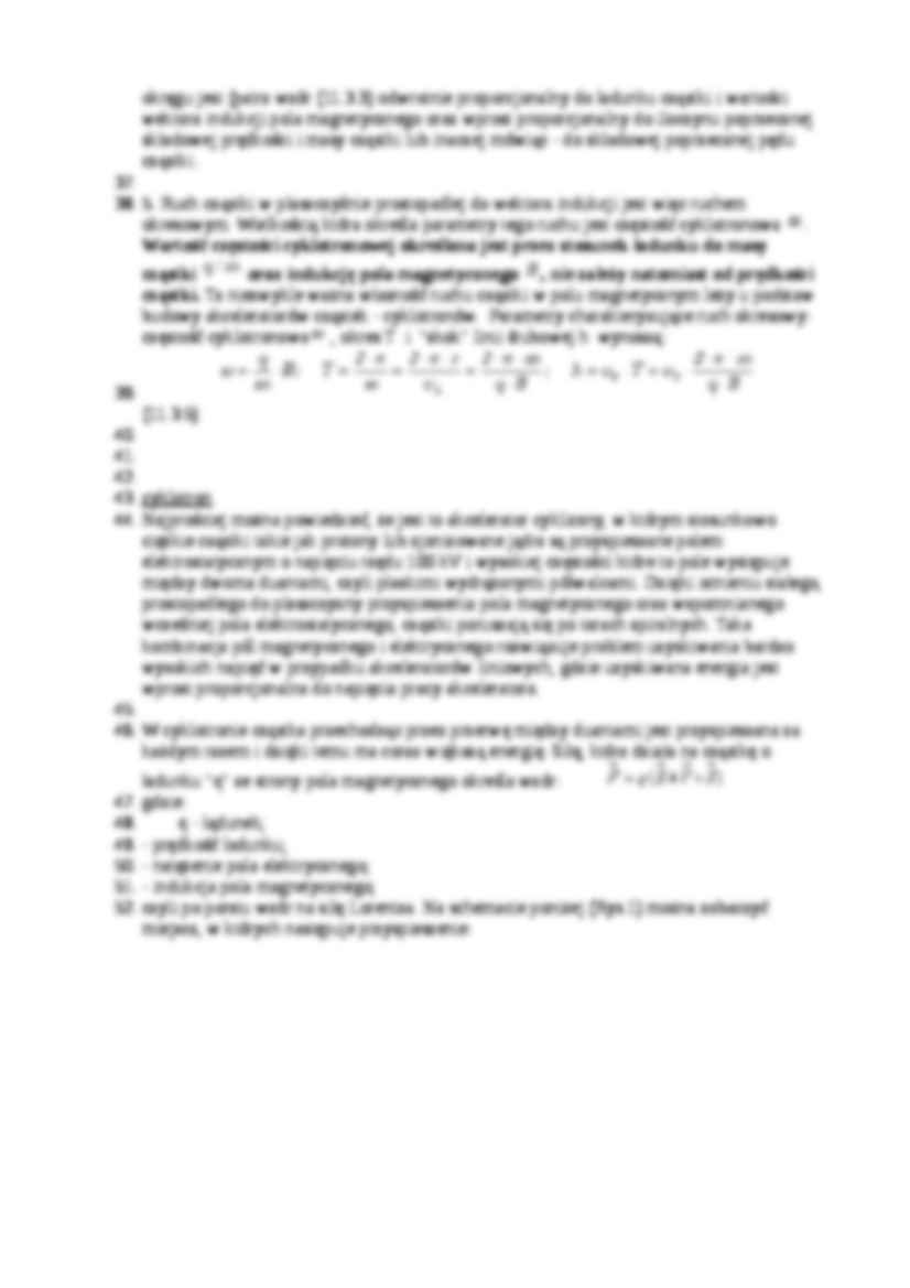 Siła Lorentza i budowa cyklotronu - strona 3