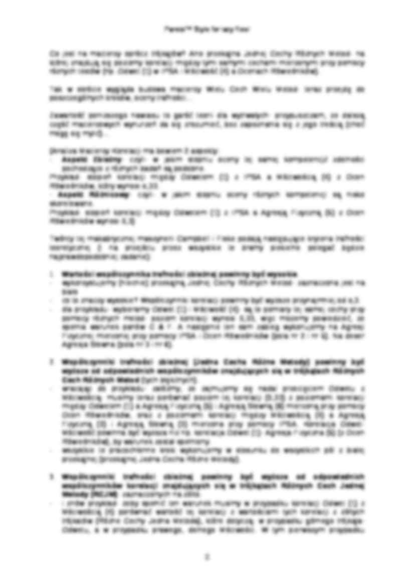 Matryce -jeden cel, rożne metody - strona 2