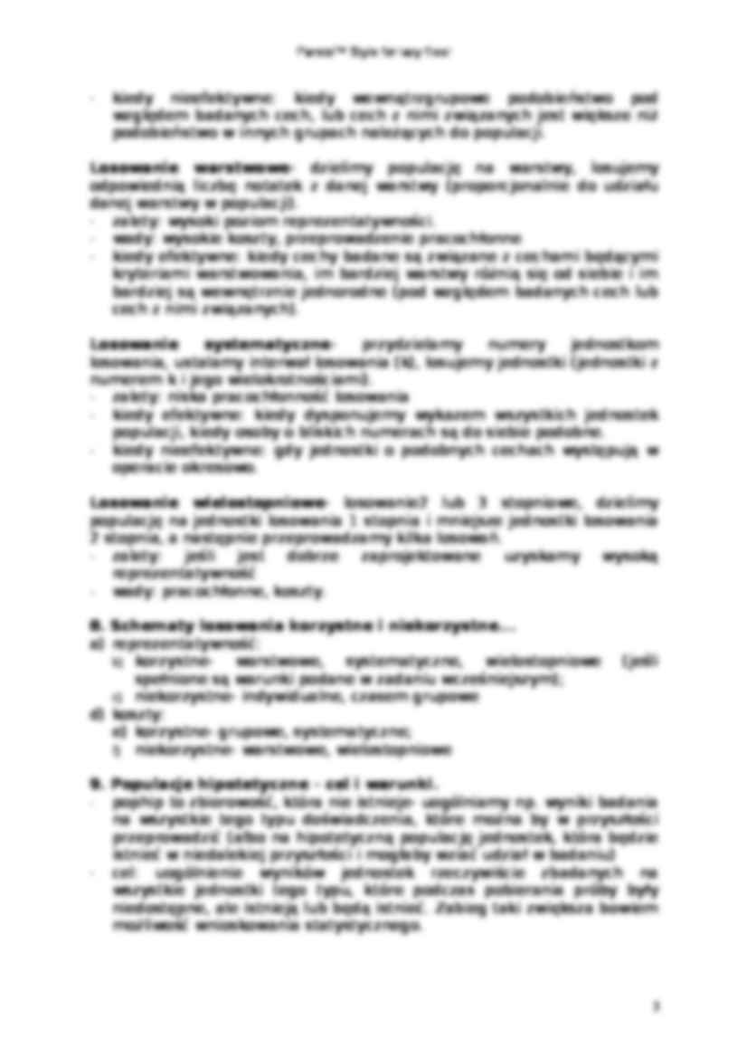 statystyka opracowanie  - strona 3