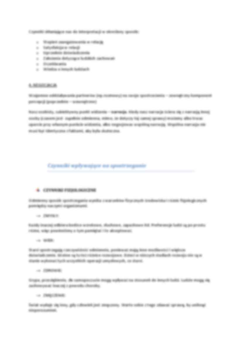 Adler - proces spostrzegania - strona 2