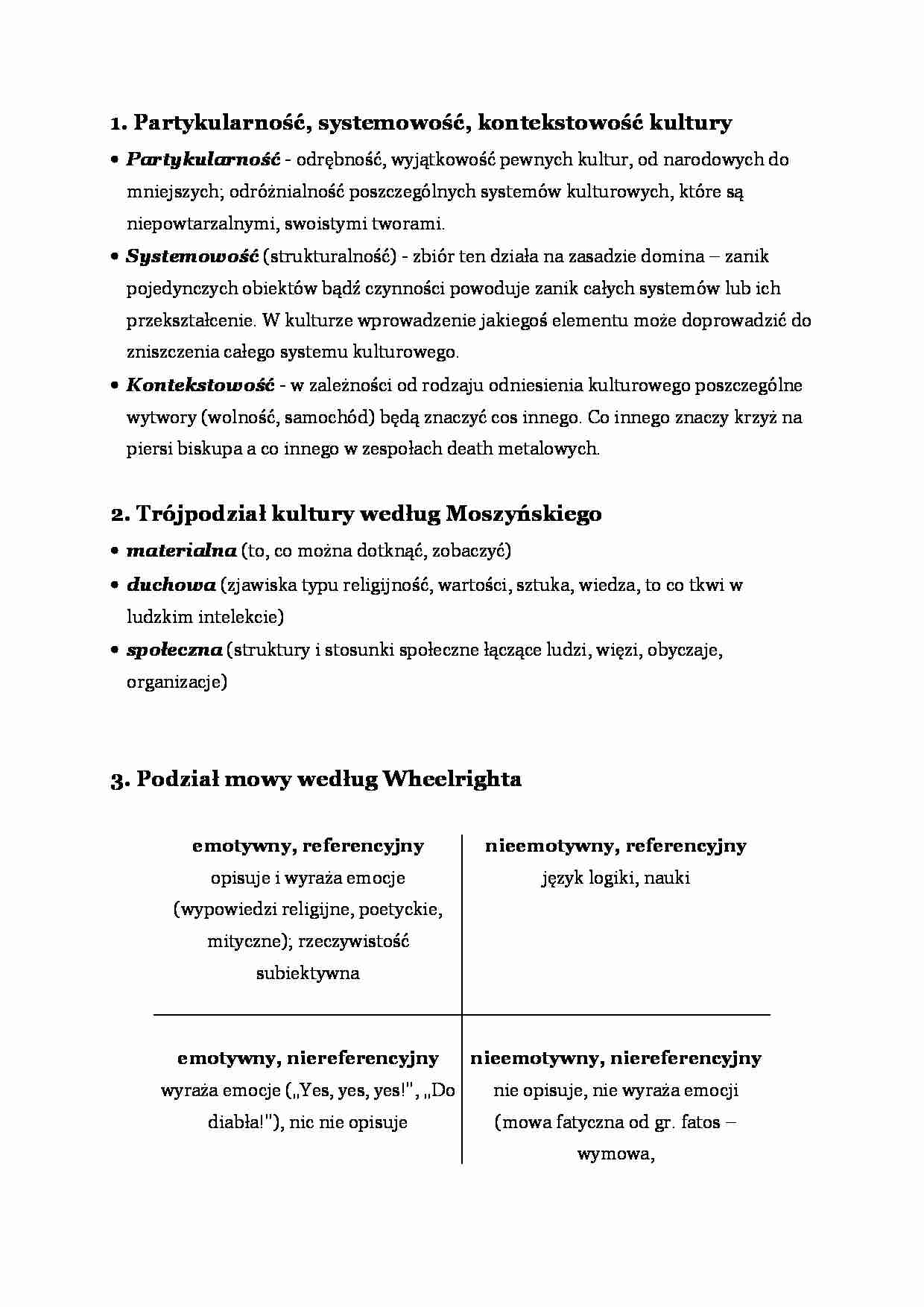 Wstęp do kulturoznastwa - strona 1