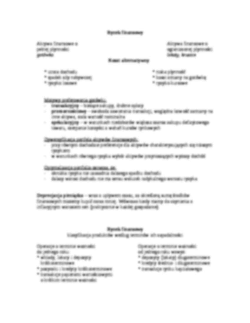 mikroekonomia rynki wykład - strona 3