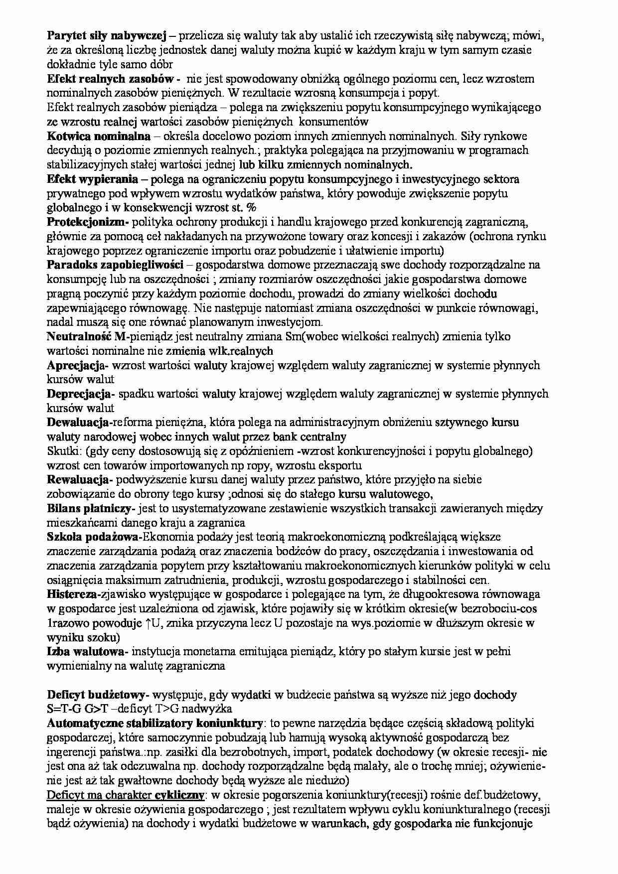 Parytet siły roboczej - strona 1