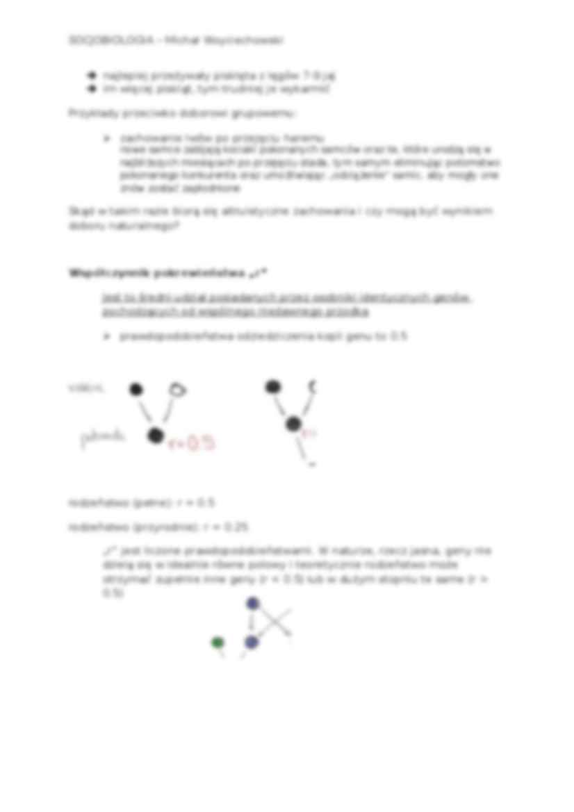 Socjobiologia - wykłady - strona 2