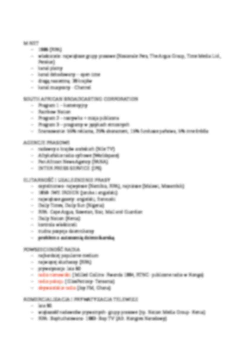 Media w Afryce - strona 3