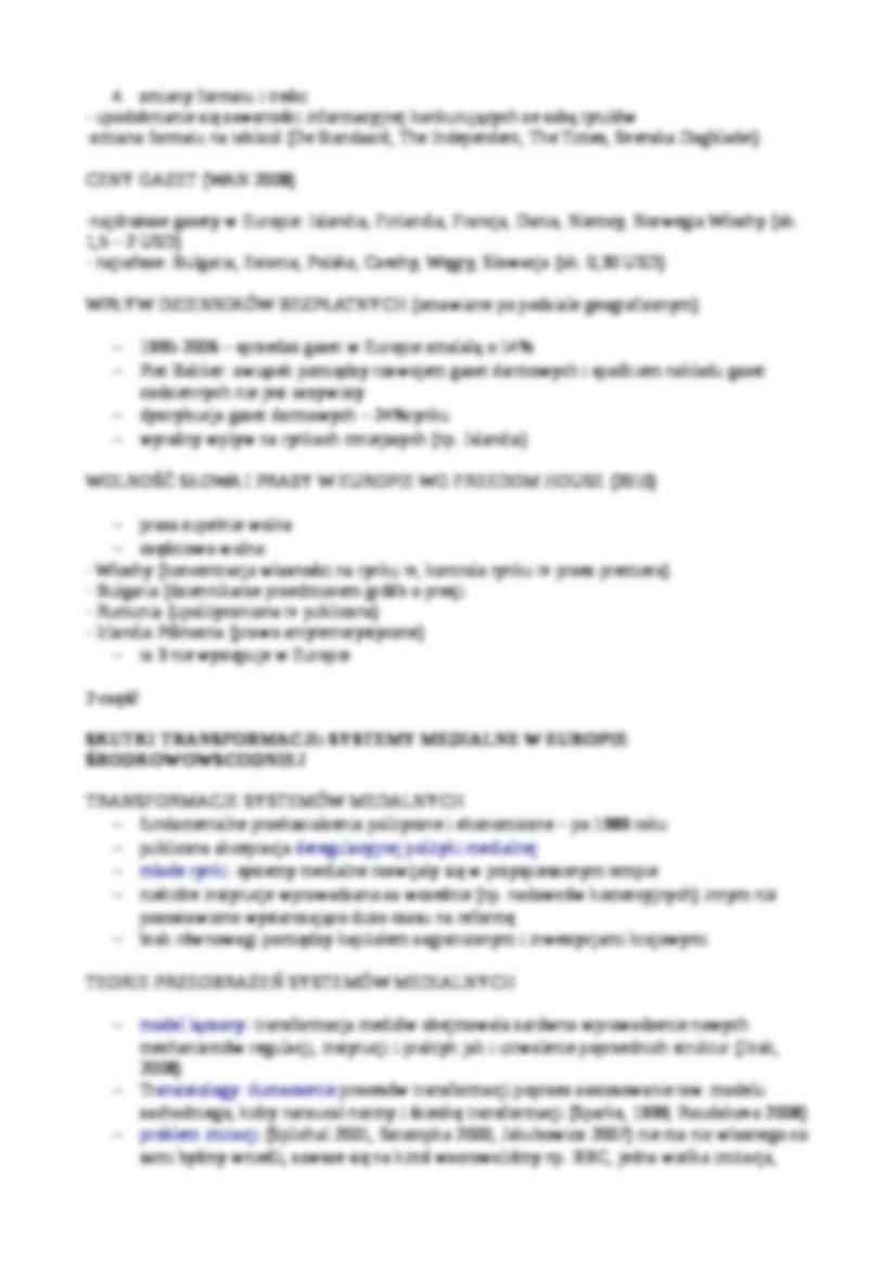 Systemy prasowe i ich transformacje - strona 2