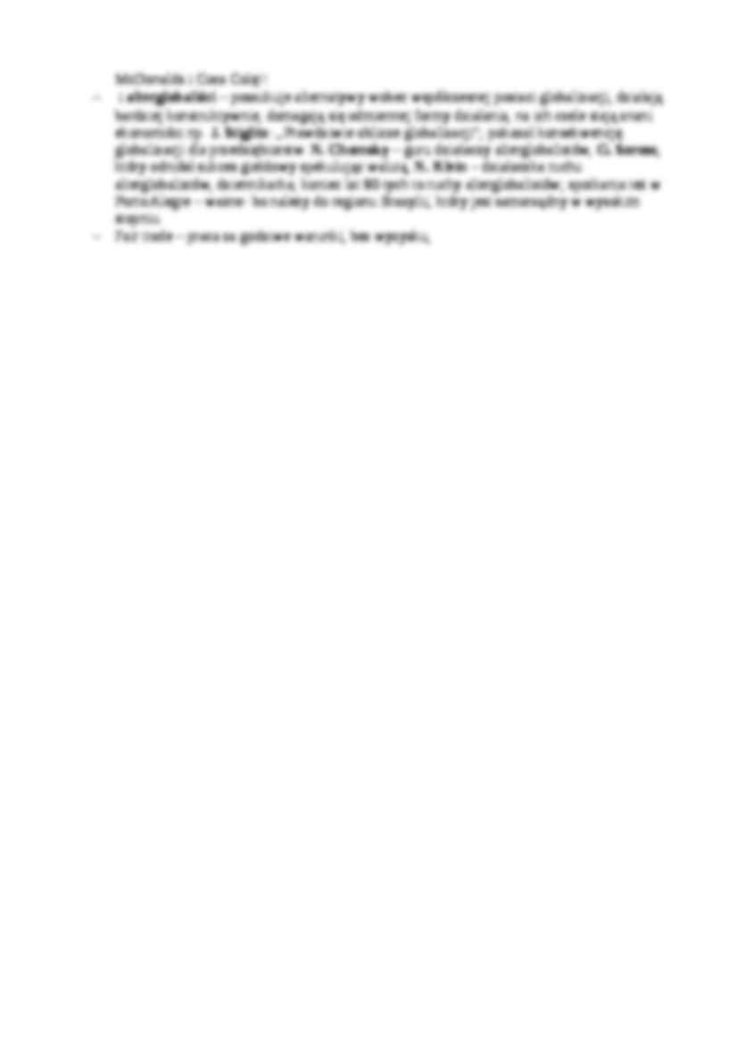 Globalizacja - gospodarka zglobalizowana - strona 3