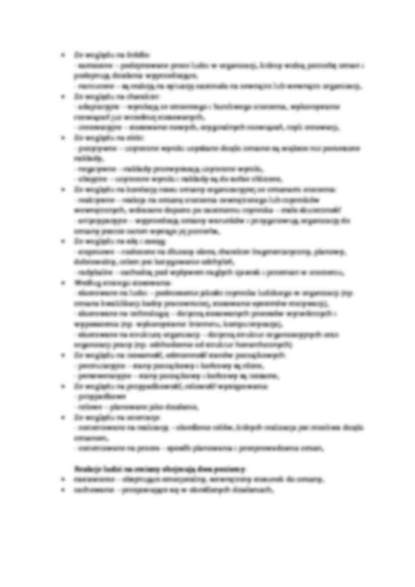 Koszty i zmiany w organizacji - strona 2