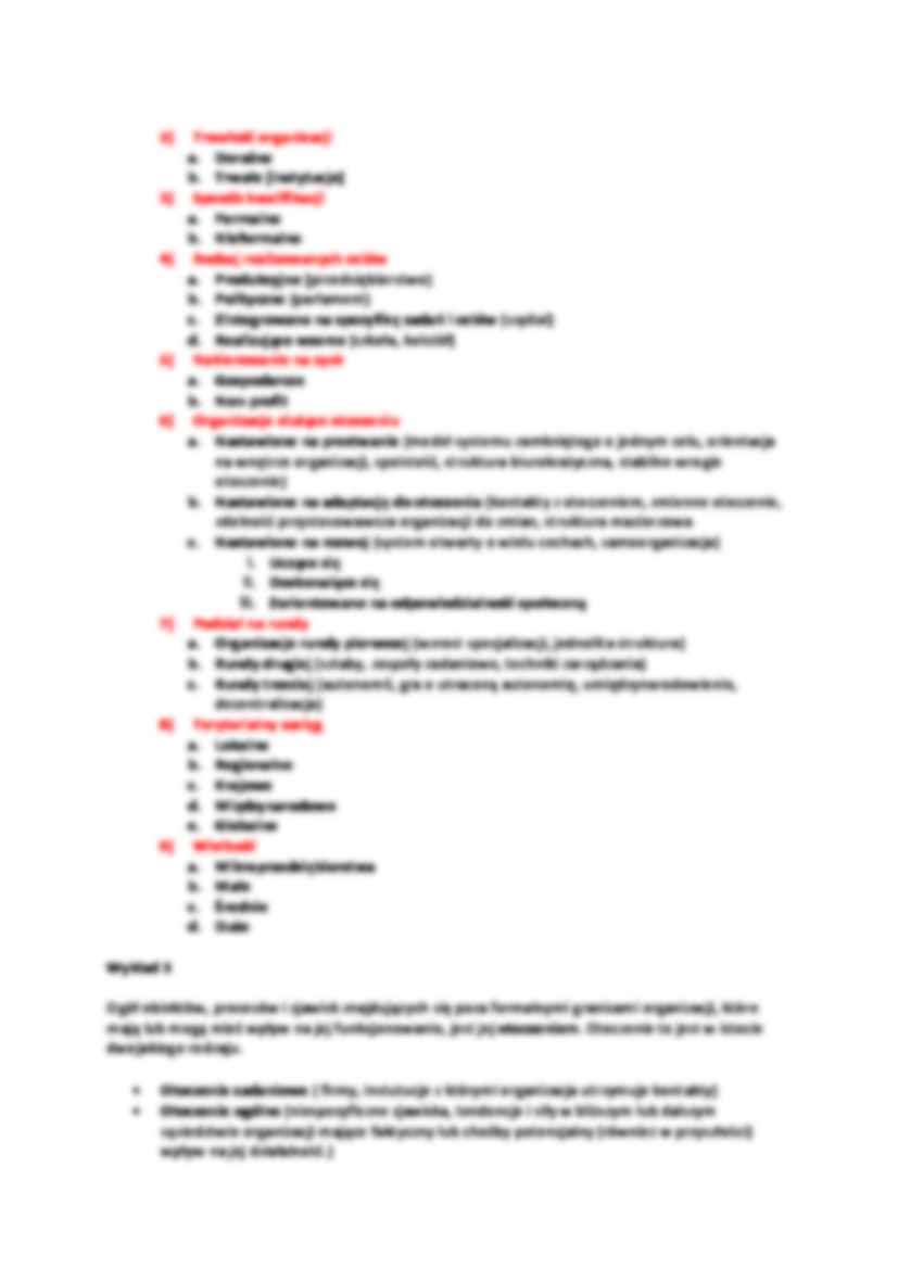 Rodzaje organizacji, działanie zorganizowane - strona 3