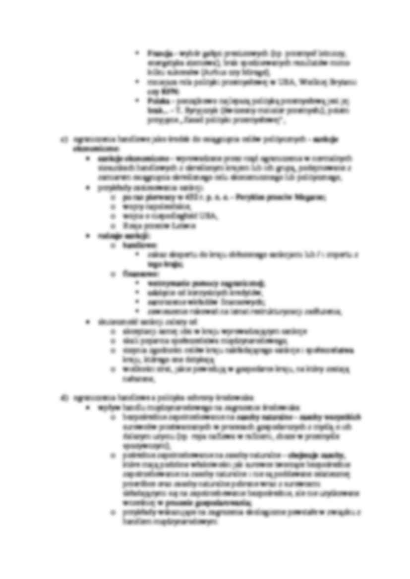 Wolny handel a protekcjonizm - strona 3