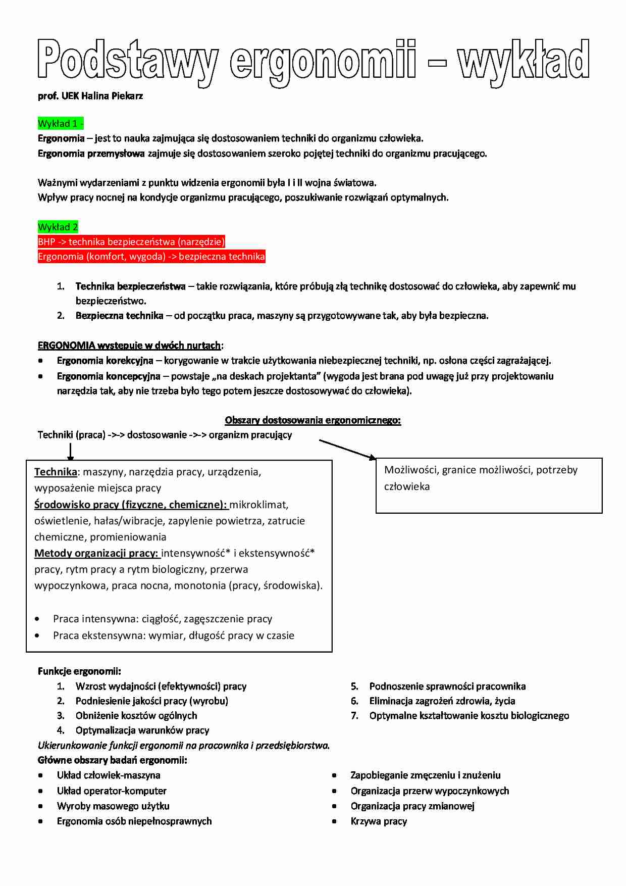  Ergonomia wyklady - strona 1