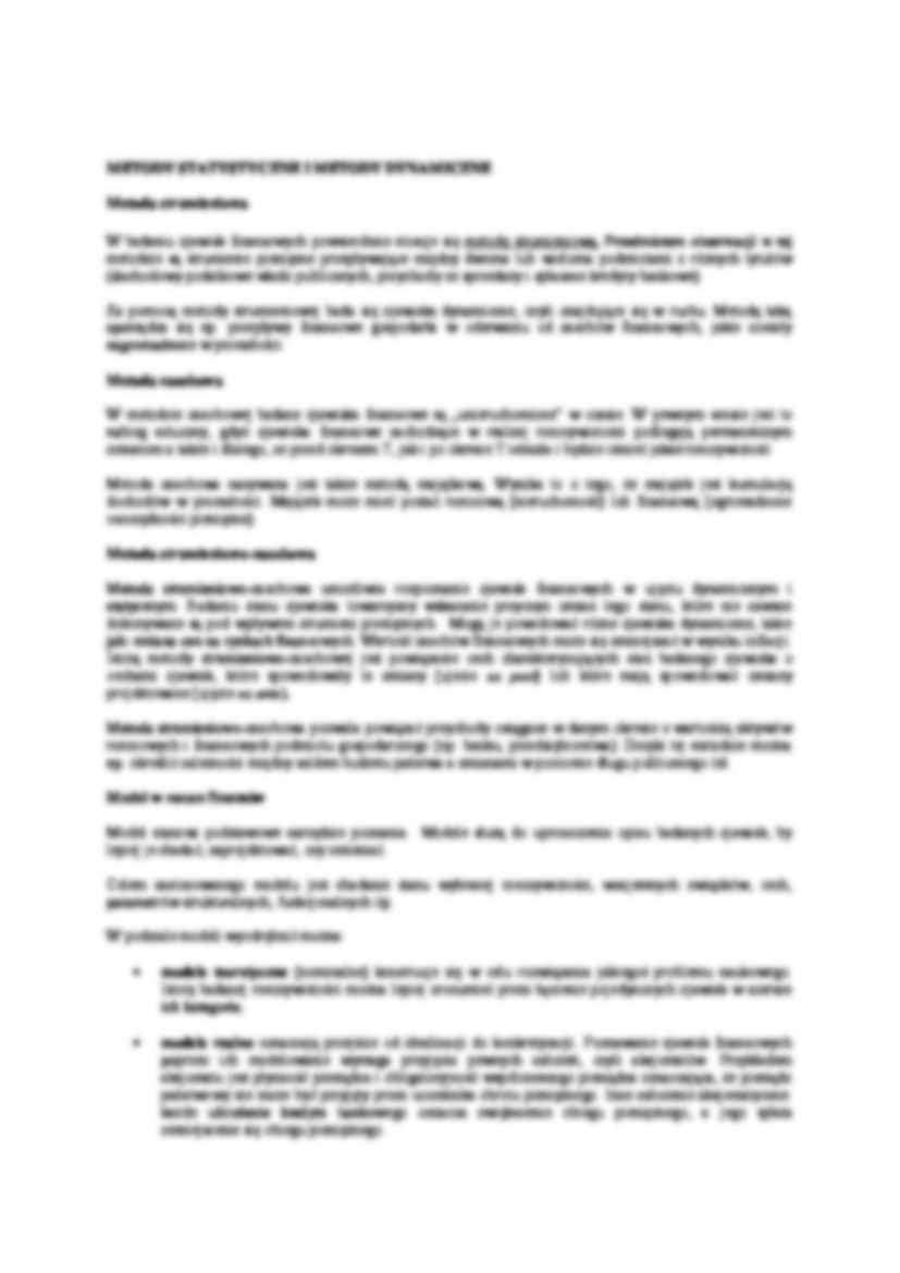 Metody badań i KATEGORIE FINANSOWE - strona 3