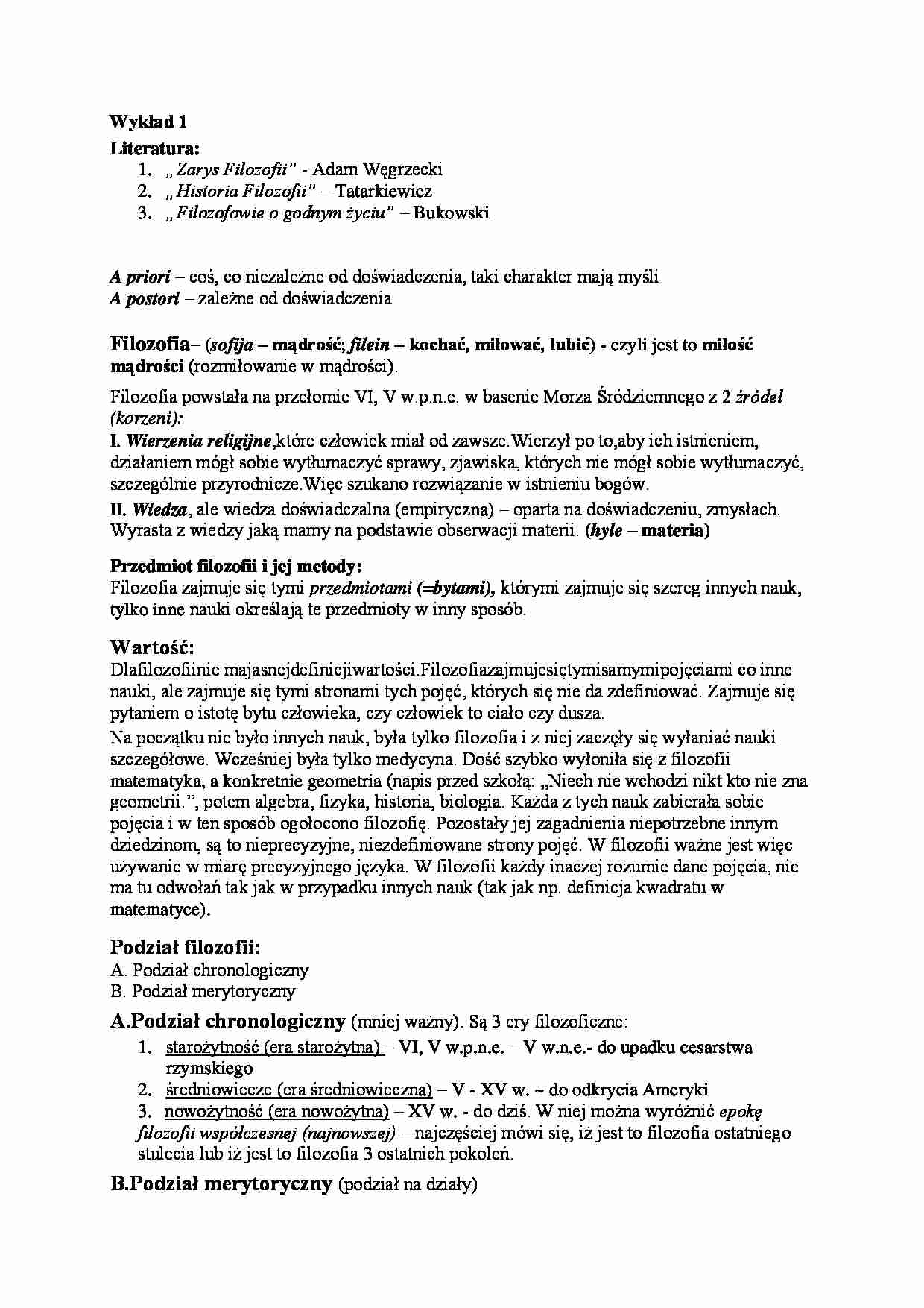 Podstawowe informacje - wykład - strona 1
