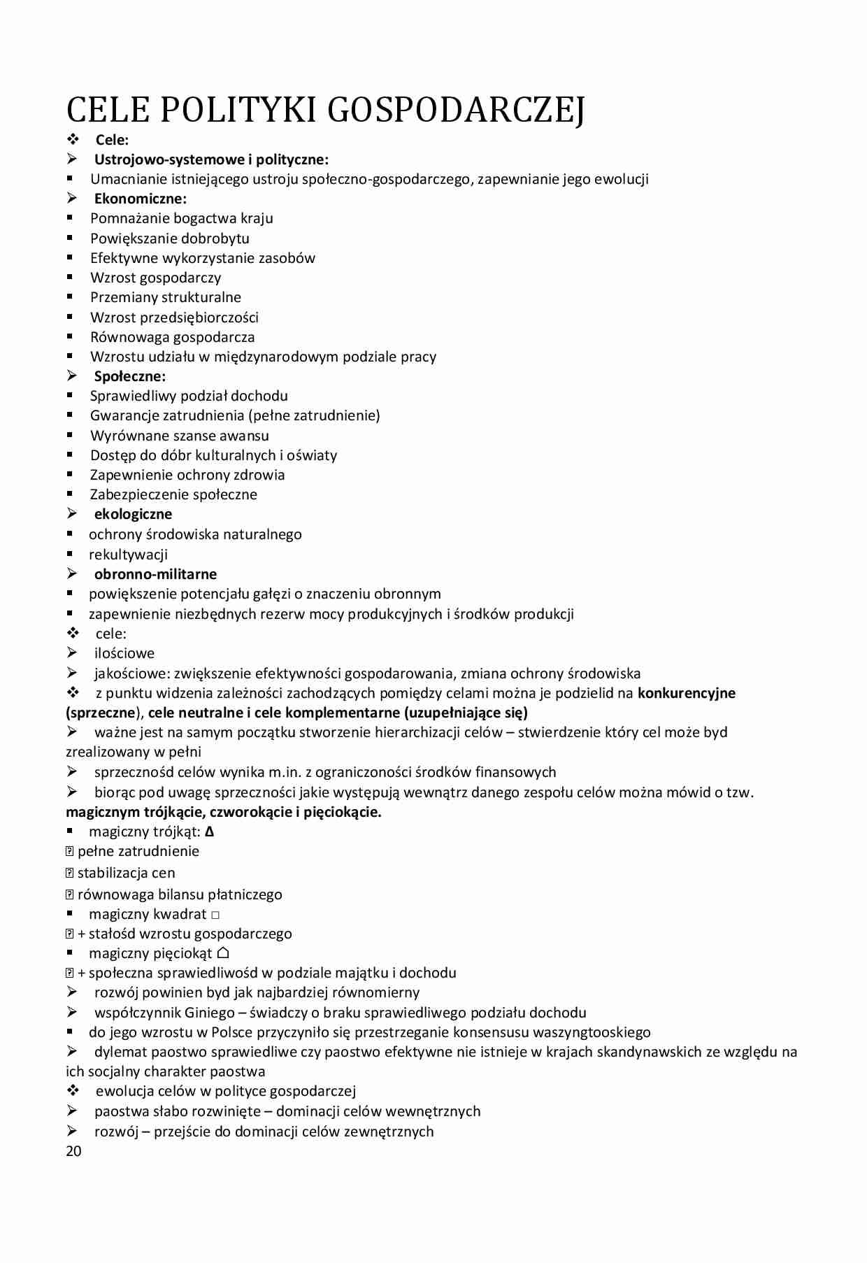 Cele i Instrumenty - strona 1