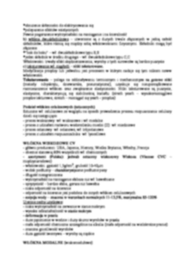 Włókna i ich rodzaje - strona 2