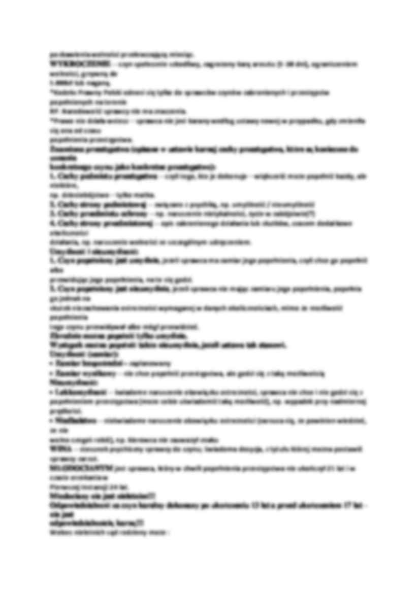 PRAWO KARNE - Proces karny - strona 3