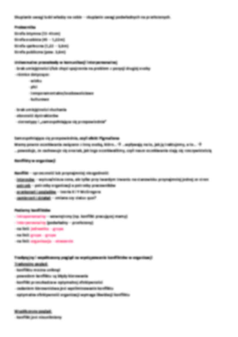 Komunikacja w organizacji - Proces komunikacji    - strona 3