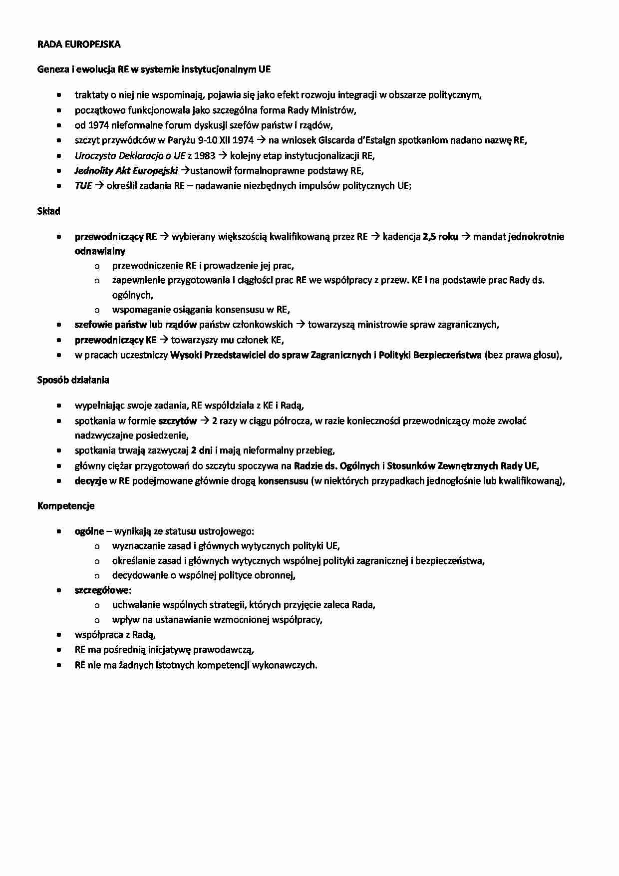 rada europejska, rada unii europejskiej, prezydencja - strona 1