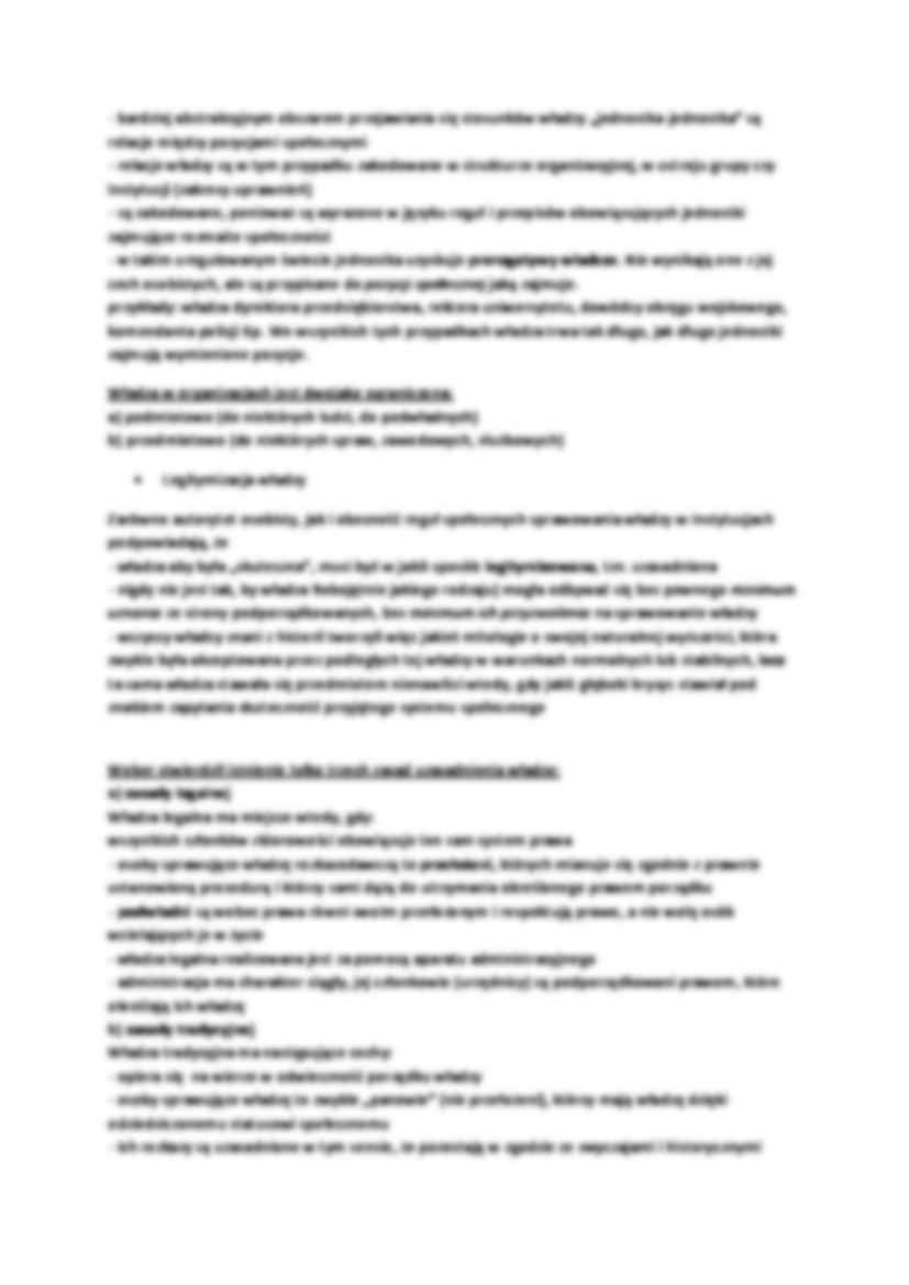 Władza w ujęciu socjologii organizacji - strona 2