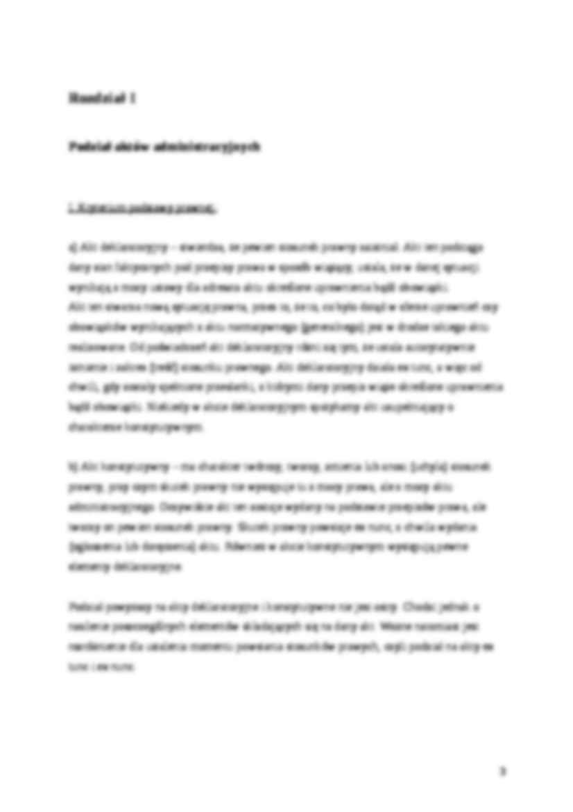 Akt administracyjny - Akt normatywny - Wyrok sądowy - strona 3
