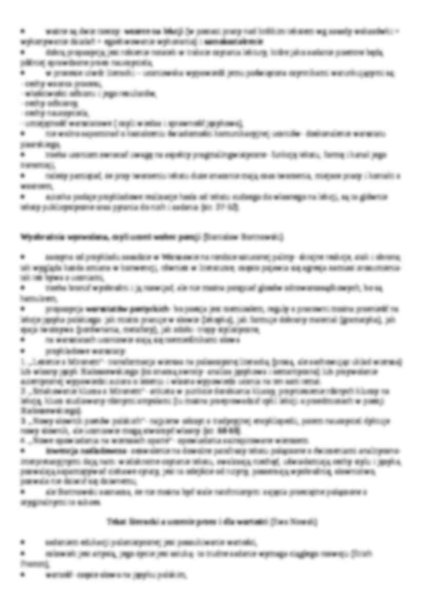 Przygotowanie ucznia do odbioru różnych tekstów ku - strona 2