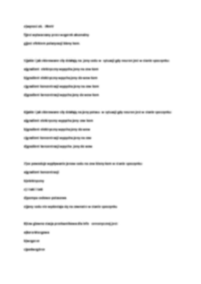 odpowiedzi do egzaminu - Układ nerwowy - strona 2