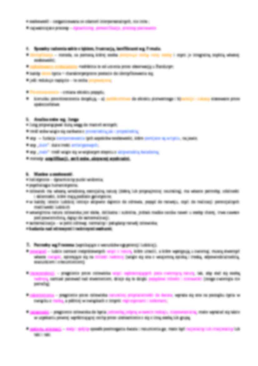 Pytania na kolokwium - Osobowość - strona 2