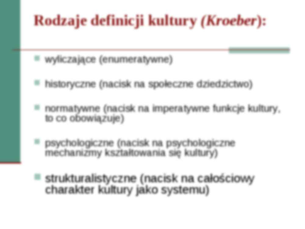 Wykład z socjologii o kulturze - strona 2