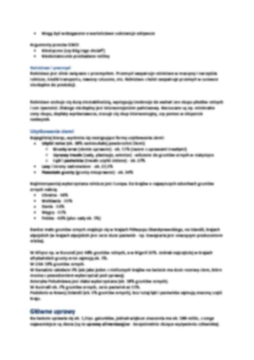 Rolnictwo jako dziedzina życia człowieka - strona 2