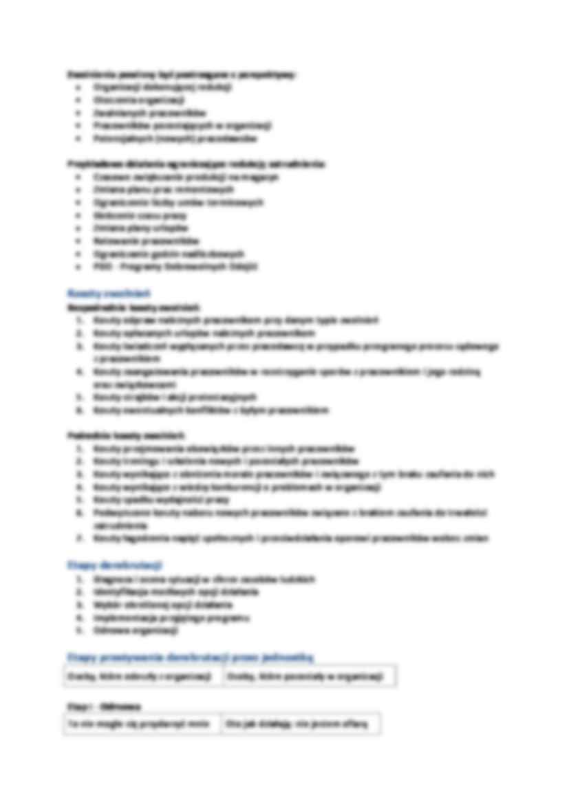 Derekrutacja - opis procesu - strona 2