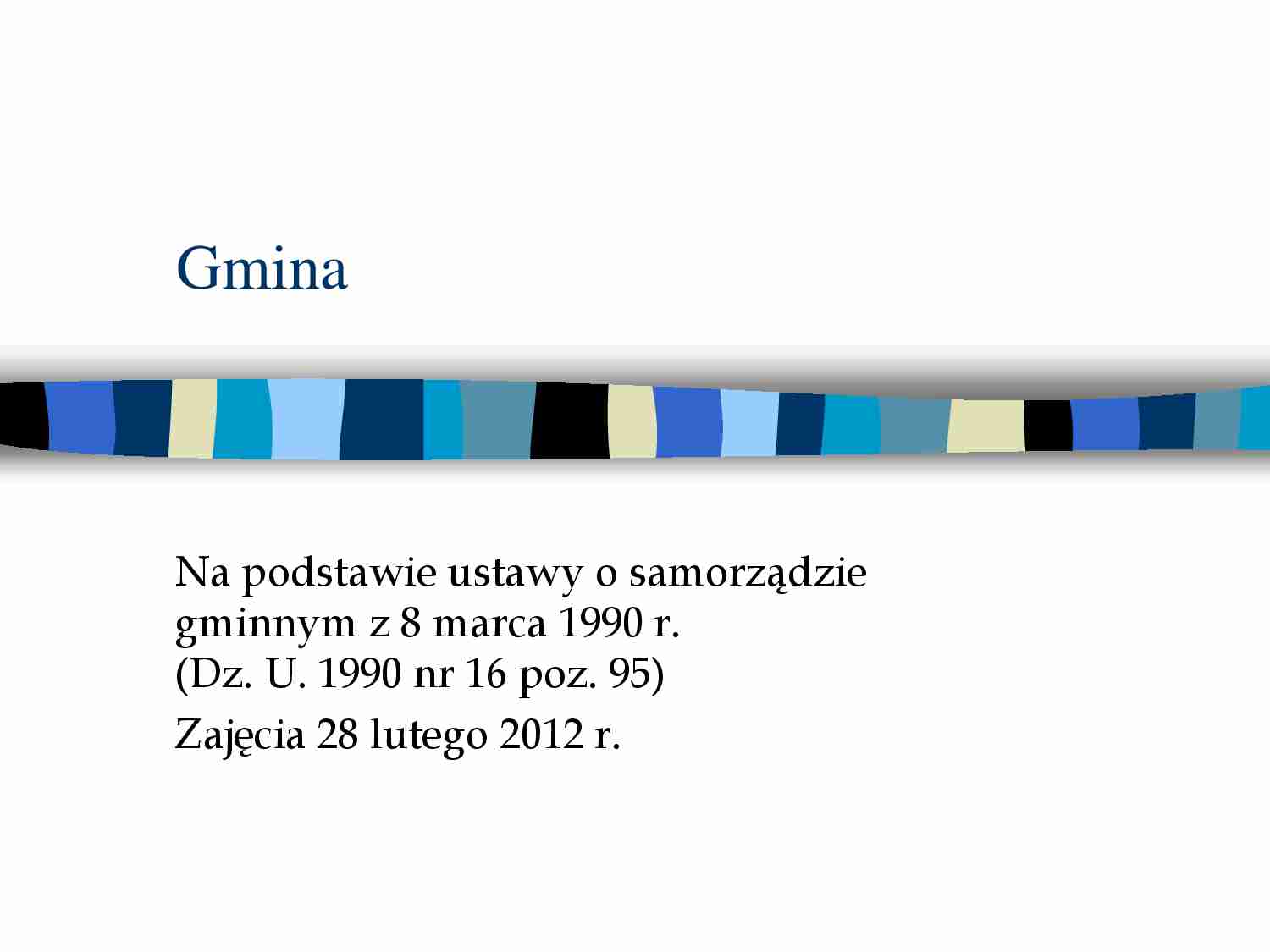 Gmina - omówienie - strona 1