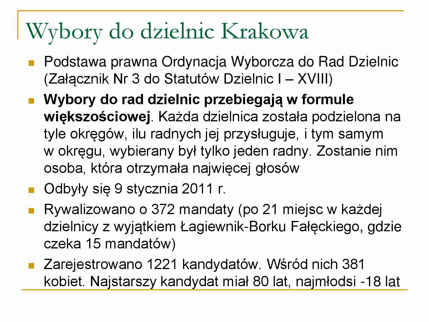 Samorzadowa ordynacja wyborcza - strona 1