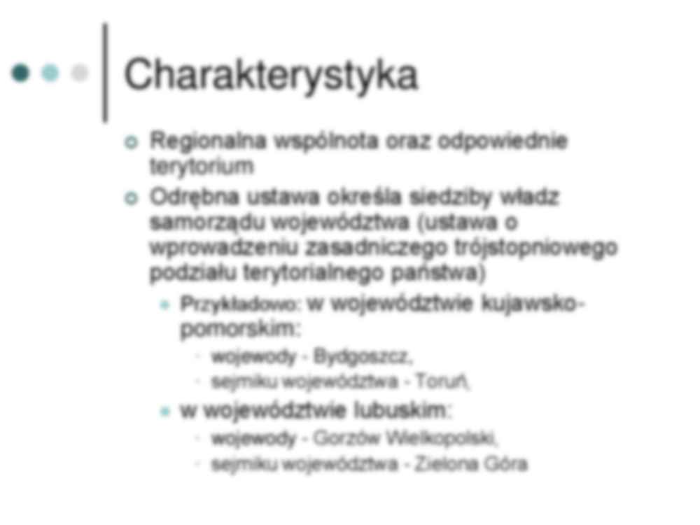 Samorząd  województwa - omówienie - strona 3