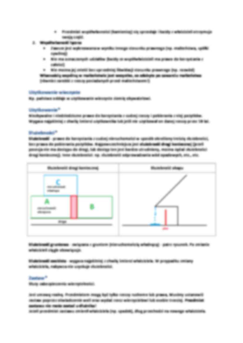 Prawo rzeczowe - Rodzaje rzeczy - strona 3