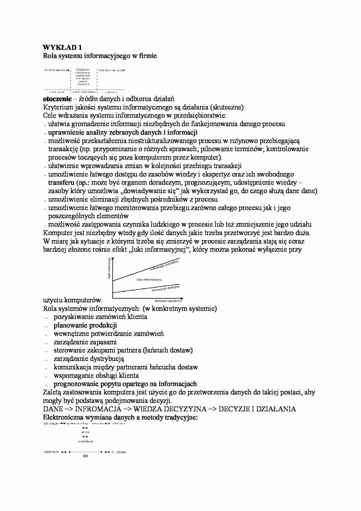 Zbiór wykładów - strona 1