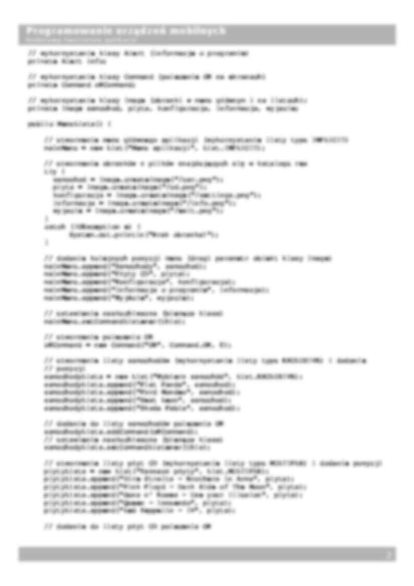 Podstawy tworzenia aplikacji 3 - strona 2
