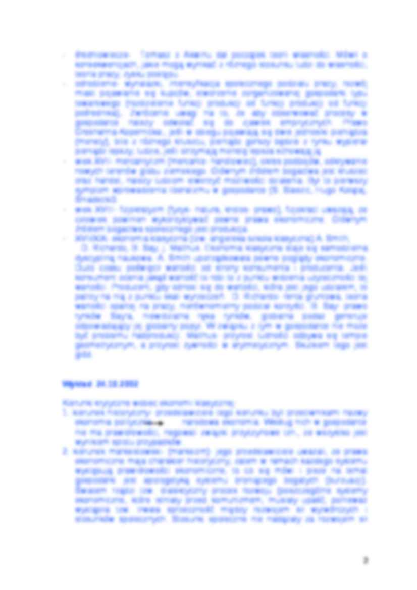 Mikroekonomia- wykłady - strona 2