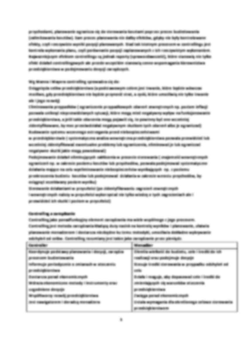 Controlling: historia, definicje,  - strona 3