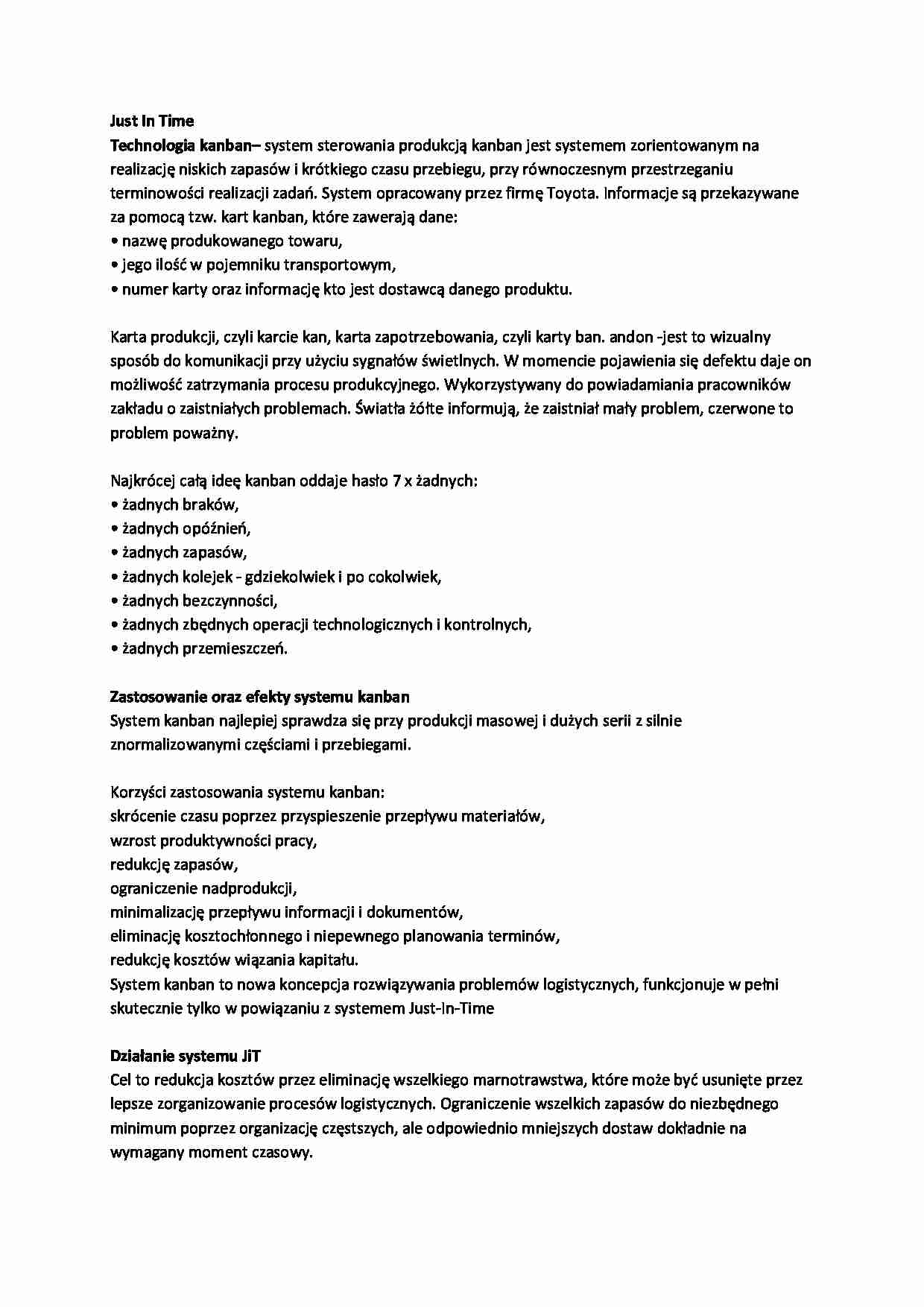 Just In Time - strona 1