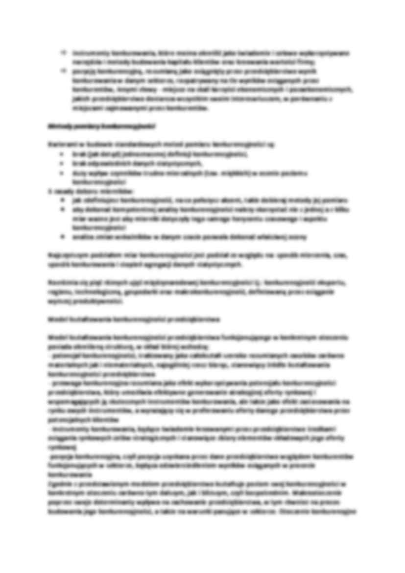 Konkurencyjność przedsiębiorstw - Przewaga konkurencyjna - strona 2