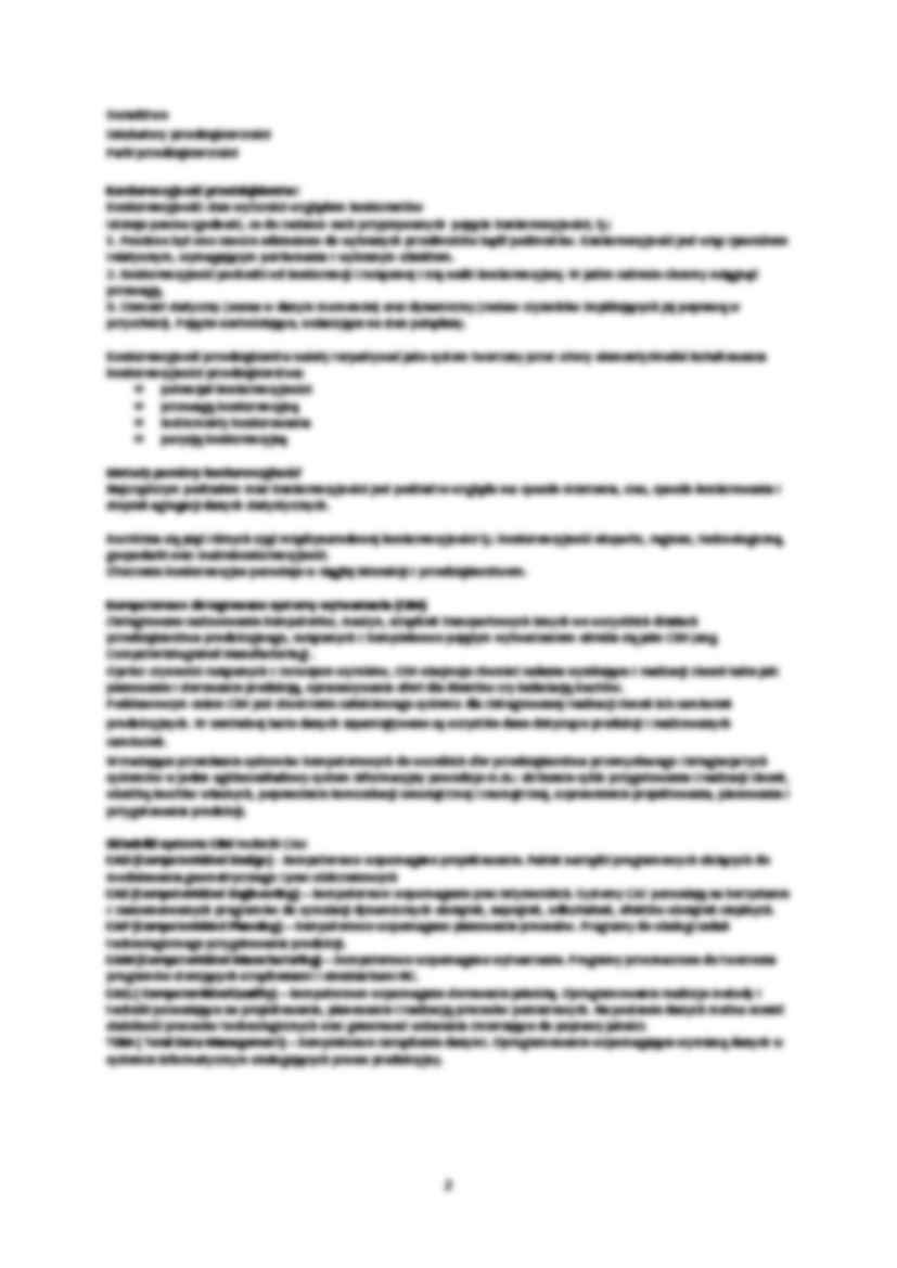 Konkurencyjność, CIM, MSP - strona 2