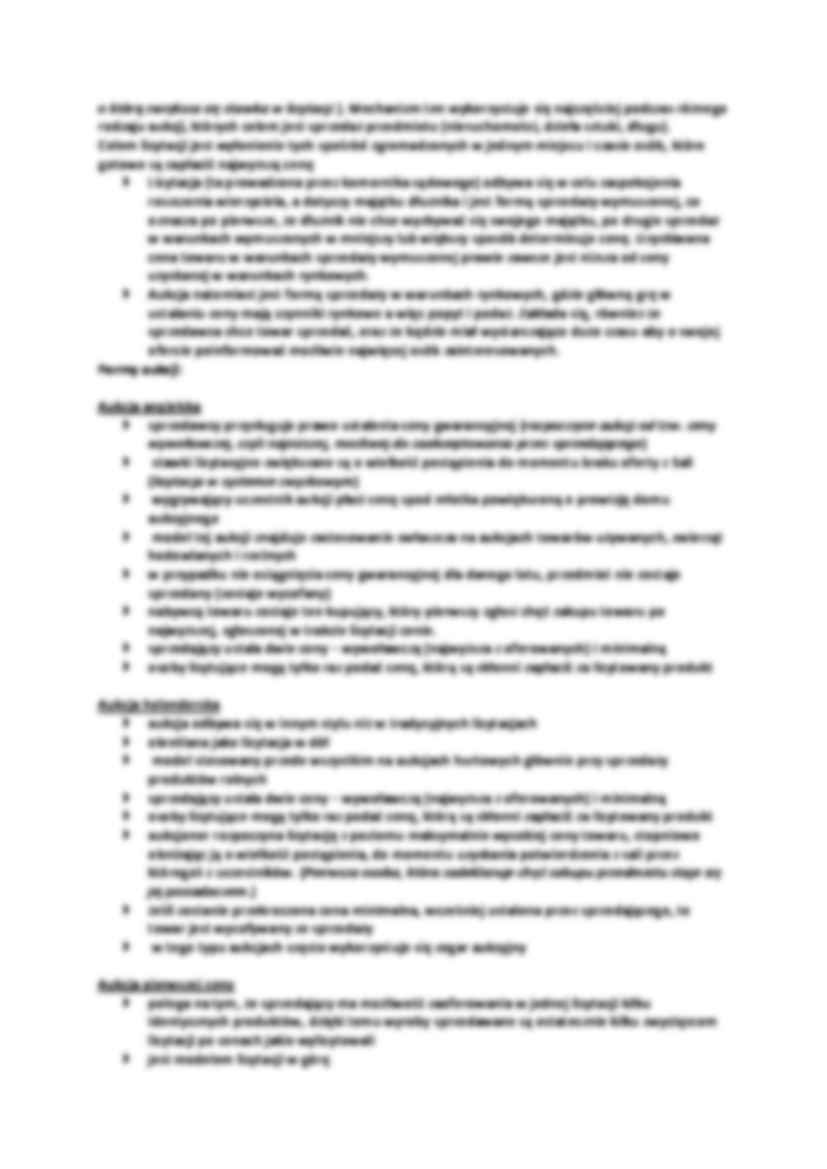 Aukcje jako instytucja rynkowa - strona 2