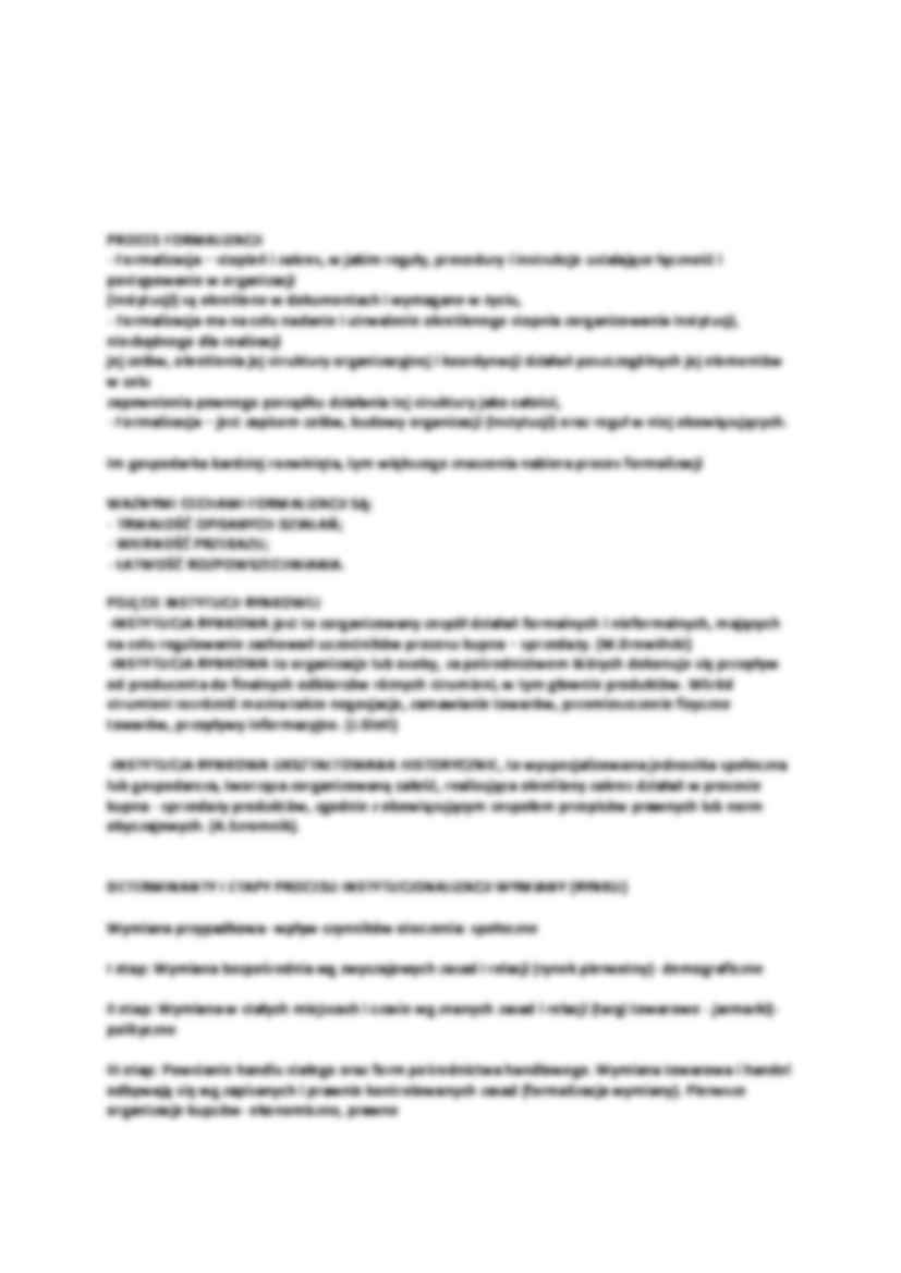 Rynek jako kategoria - strona 2